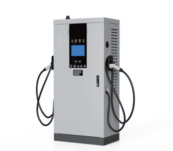 IP54 Fast EV Charger Stazione di ricarica a pavimento per auto elettriche